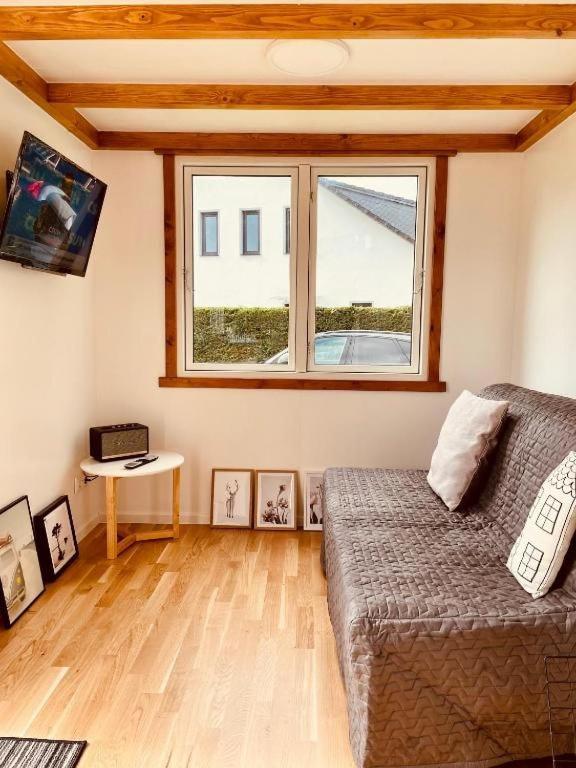 Tiny House Fleesensee Mit Eigenem Garten Und Nur Wenige Meter Vom Seeufer Goehren-Lebbin Ngoại thất bức ảnh